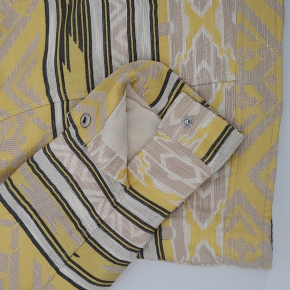 NWT Chico's Geometric Print Jacket Women's Size 2 Petite - Picture 6 of 11